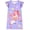 1PCS purple mermaid, variant on QEFJNO Kids Girls Nightgown Mermaid Dress Sleepwear 3-12 Years Pajamas Nightgowns for Little / Big Girls Nightshirt Nightie
