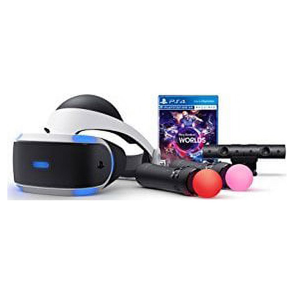 PlayStation VR Worlds Bundle PS4 Headset para PlayStation 4, Multicolor, 1-Pack (Reacondicionado) 2