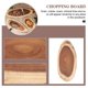 thumbnail image 2 of Wooden Cutting Board Irregular Cutting Board Kitchen Chopping Board Stump Design Board, 2 of 4