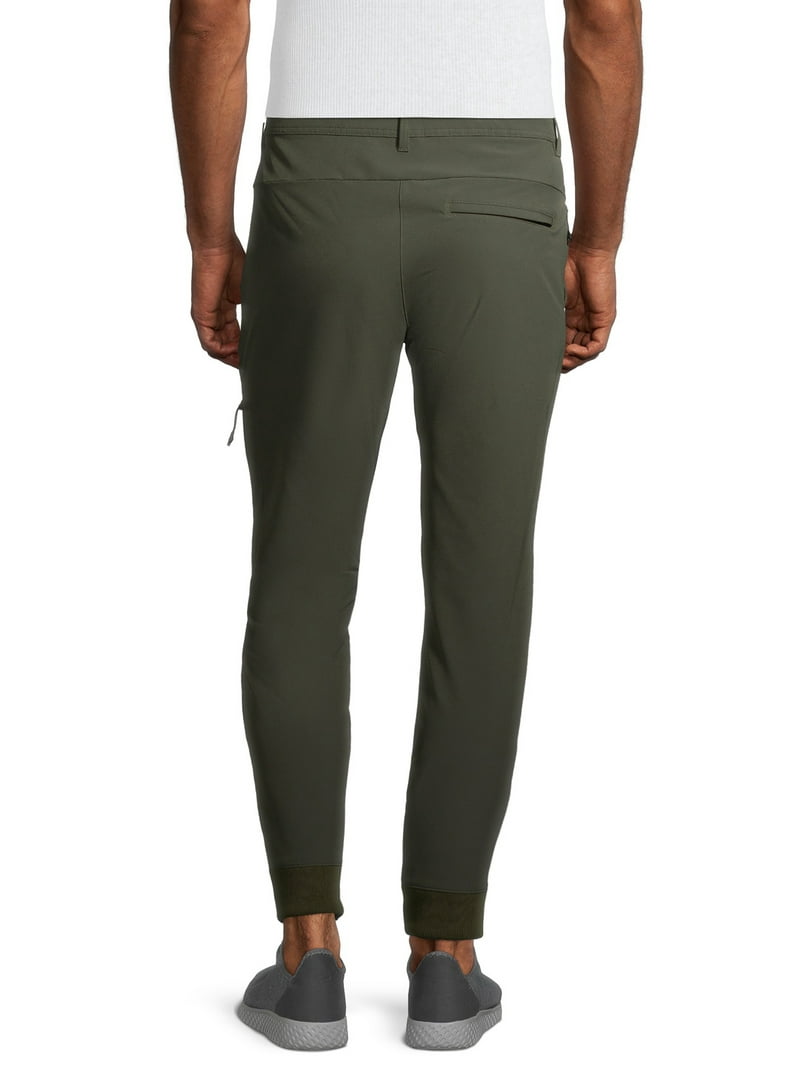 Russell Men's Slim Fit Training Joggers with Zipper Pockets, Water