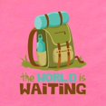 thumbnail image 2 of CafePress - The World Is Waiting - Cute Infant Bodysuit Baby Romper - Size Newborn - 24 Months, 2 of 3