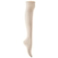 thumbnail image 2 of lian style women's 4 pairs over knee-high cotton socks size 6-9(cream), 2 of 3