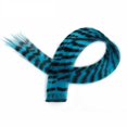 thumbnail image 1 of Feather Hair Extensions Colorful Fake Hair Clip In One Hairpiece, 1 of 8