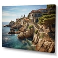 thumbnail image 2 of Designart "Serenity on the Mediterranean in Spain II" Nautical & Beach Canvas Art Print, 2 of 5