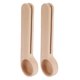 thumbnail image 2 of Cuchara de café de Madera ANGGREK 2 piezas 160x44x15mm, 2 of 7