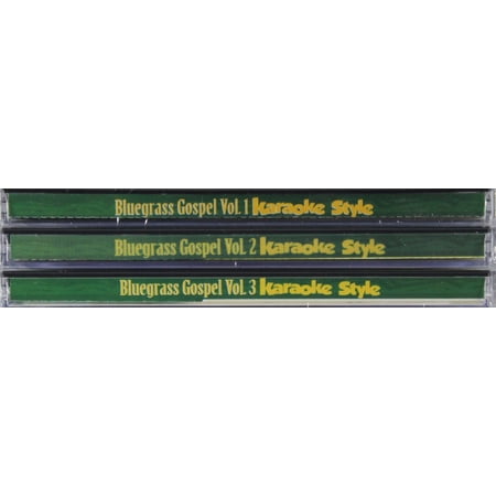 Bluegrass Gospel Karaoke Volumes 1, 2 & 3 CD Set