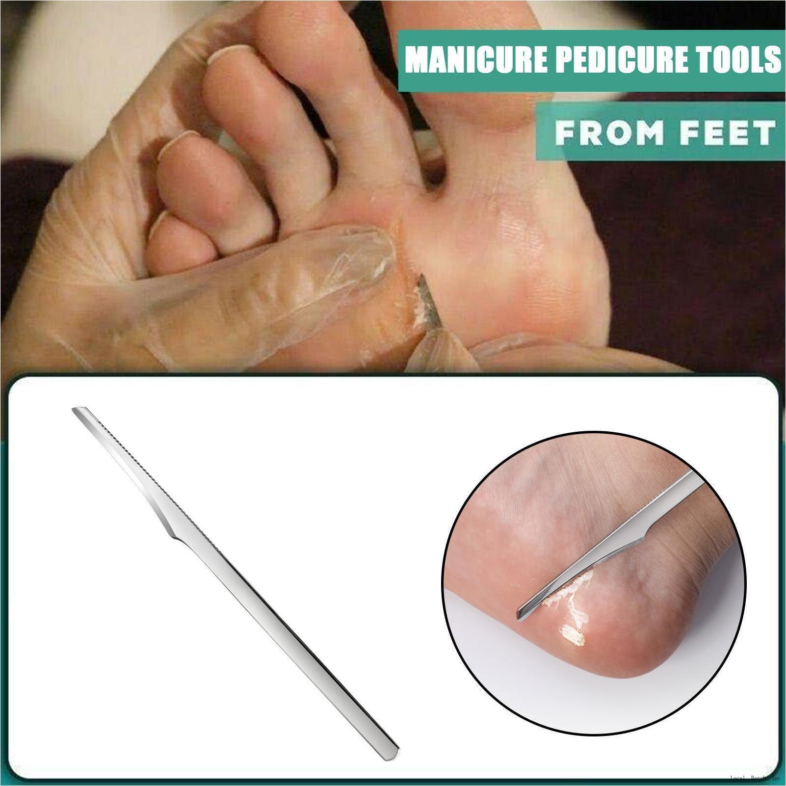 Professional Foot Scraper Steel Foot Care Pedicure Scrapers New