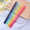 thumbnail image 3 of Round Threaded Straws Assorted Color 25Set, 3 of 9