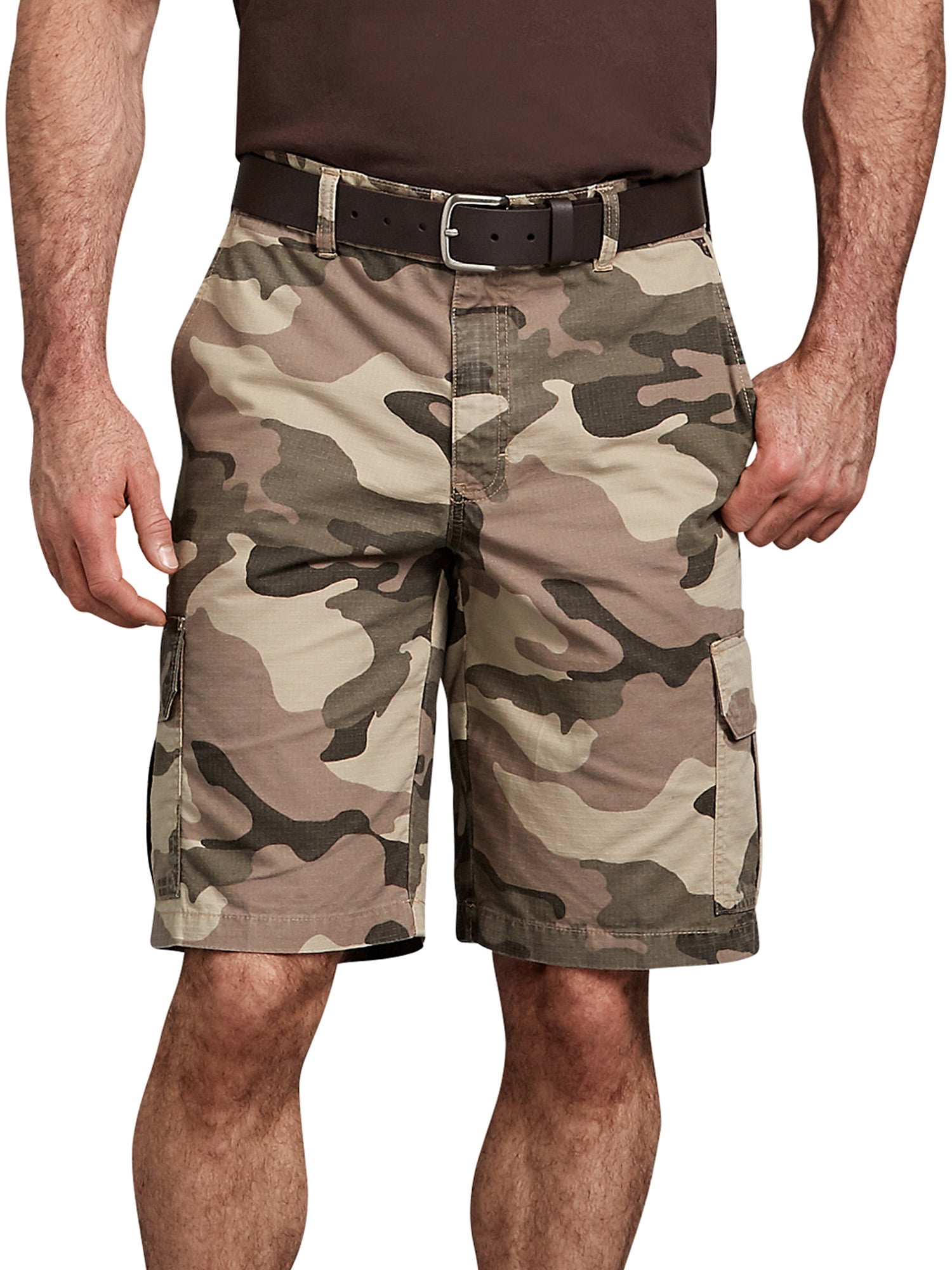Dickies BLACK Tactical 10" Relaxed Fit Stretch Ripstop Cargo Shorts LR704BK