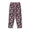 thumbnail image 5 of Naloa Daisies Flowers Print Women’s Ultra-Soft Comfy Pajama Lounge Pants with Pockets & Drawstring, 5 of 8