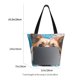 thumbnail image 3 of Fotbe Sea Swimming Corgi Bolsa de Playa con Estampado, Bolsa de Hombro, Bolsa de Mano Espaciosa, Bolsa de Viaje Ligera, Bolsa de Compras Versátil, 3 of 6
