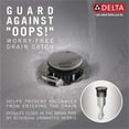 thumbnail image 6 of Delta Vesna Two-Handle Widespread Bathroom Faucet - 35789LF-BL - Matte Black, 6 of 6