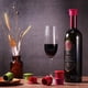 thumbnail image 4 of Tapas de botellas de utensilios de cocina cubiertas de sellador reutilizables e irrompibles-tapones de silicona para mantener el vino o la cerveza fresca compatible con los días con sello hermético s Afortunado Sencillez, 4 of 5