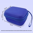 thumbnail image 3 of Durable Yoto Mini Player Children's Audio Player Protective Case, Oxford Cloth EVA Polyester Storage Box, Hand-held Travel Bag in Blue, 3 of 8