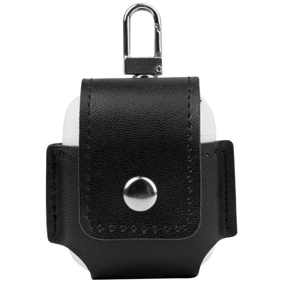 Premium Vegan Leather Protective Case Cover for Apple AirPods with Precision Cutouts