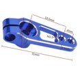 thumbnail image 2 of 5 piezas de aleación de aluminio 31 mm 25 t brazo servo para Futaba Sakura D4, rojo Afortunado Sencillez, 2 of 5