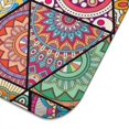thumbnail image 3 of Large bohemian kitchen drying mat 18x24 Inch crafted from premium microfiber, quick-drying and reusable, ideal for everyday dish drying, 3 of 5
