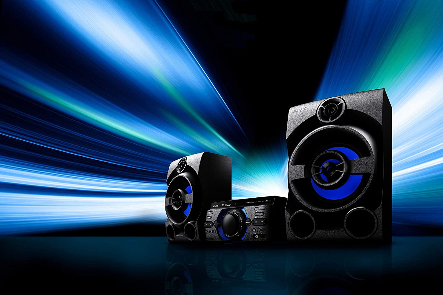 Sony MHC-M40 High Power Audio System with CD, Bluetooth, Mic Input, Karaoke Function