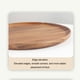 thumbnail image 4 of Toystoory Placa de madera duradera y fiable de madera de bambú, color amarillo, estilo rústico, compacto Cocina y Comedor Madera 29cm, 4 of 6
