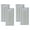 4 PACK, variant on 4 /10 PACK Filter Kit For BObsweep For Dustin / For Orb-i Vacuum Cleaner Parts Filter Replacement Sweeper Accessories