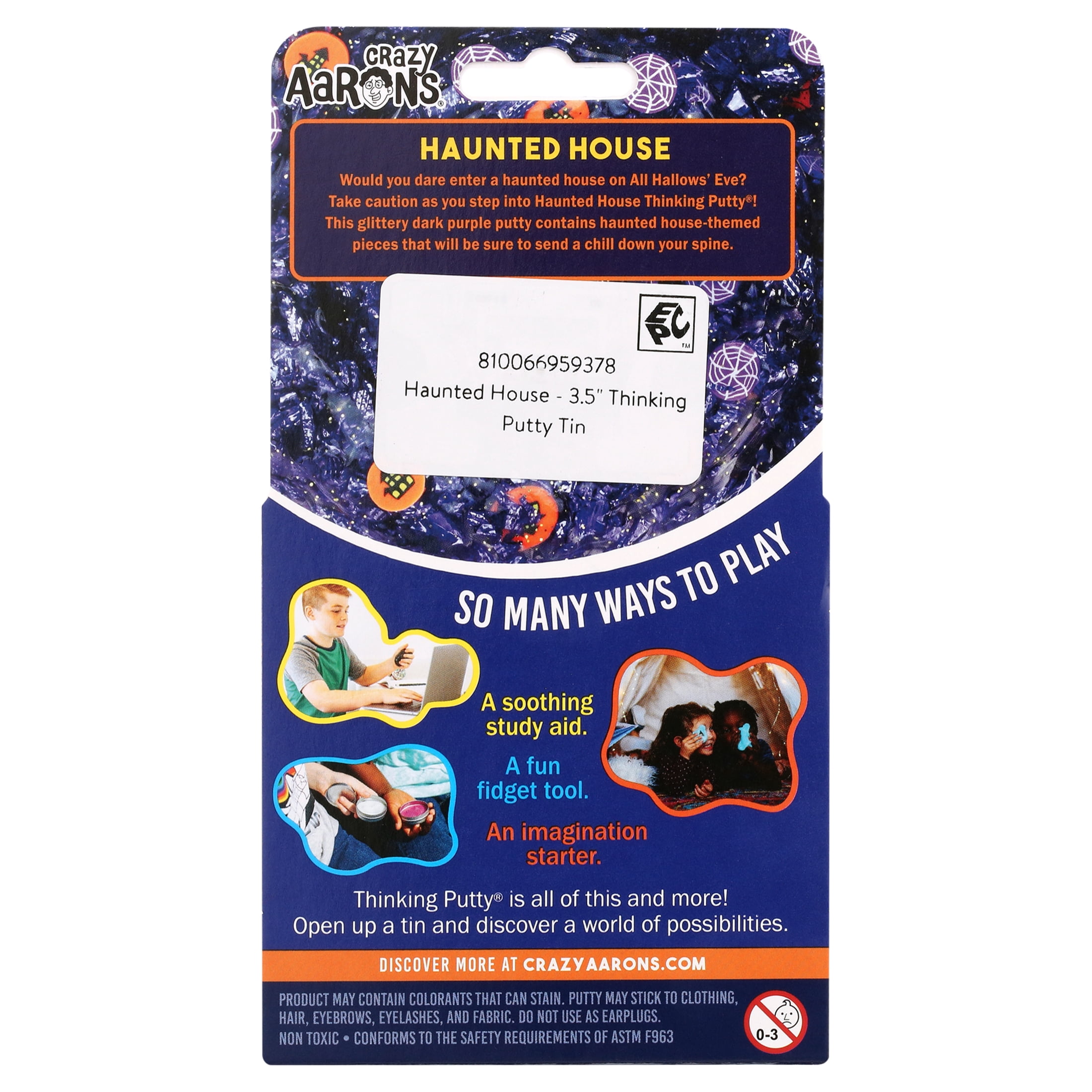 Crazy Aaron's Haunted House Thinking Putty