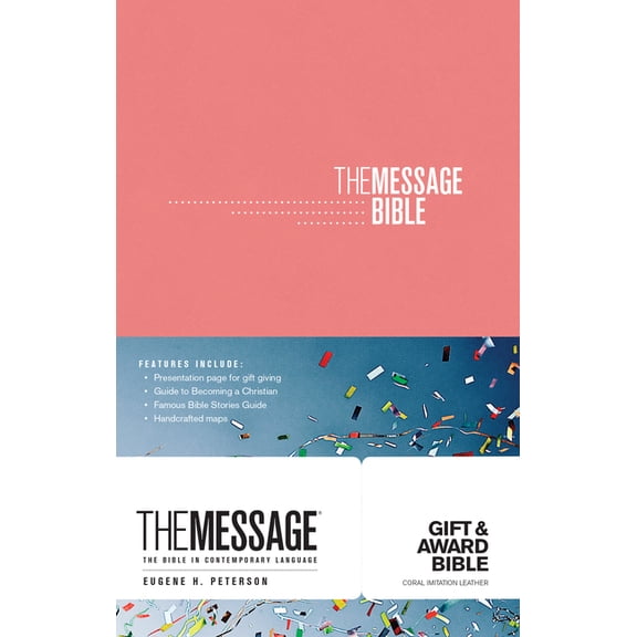 The Message Gift and Award Bible, (Paperback)