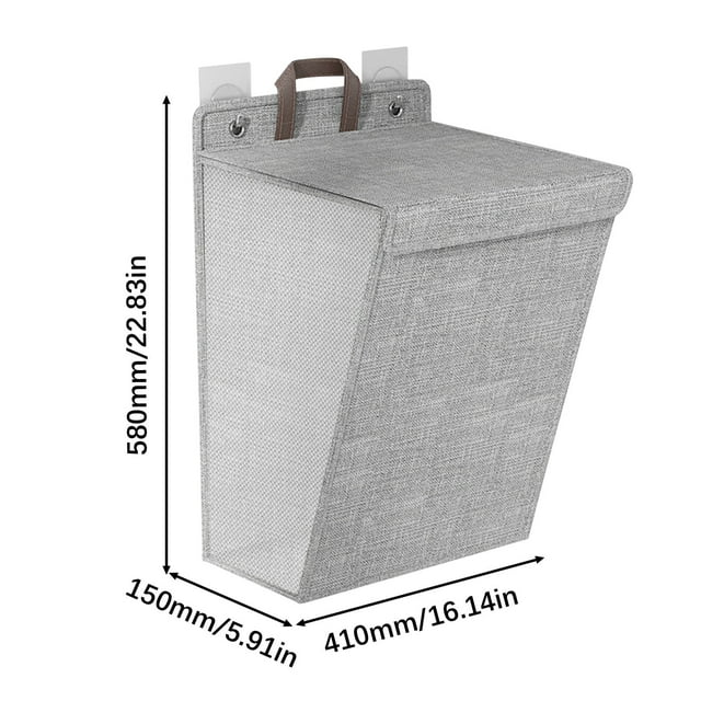 Foldable Home Dormitory Multifunctional Sorting And Storage Large Capacity Wall Hanging Clothes Dirty Clothes Storage Basket