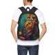 thumbnail image 4 of Balery Colorful Owl Forest Mochila para hombre y mujer - Tela Oxford 600D resistente - Gran capacidad, resistente al agua, ideal para la escuela, viajes y senderismo, 4 of 6