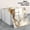 Gold&Silver, variant on 30PCS Marble Peel & Stick Backsplash Wall Tiles, Peel Stick Tile, PVC Foam Wall Panels for Kitchen,Bathroom,Living Room - Black&Gold