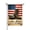 Color 6, variant on Joocar American Flag Paw Print Linen Garden Flag For Spring Summer Home Outdoor Garden Yard Door Decor 12x18 Inch
