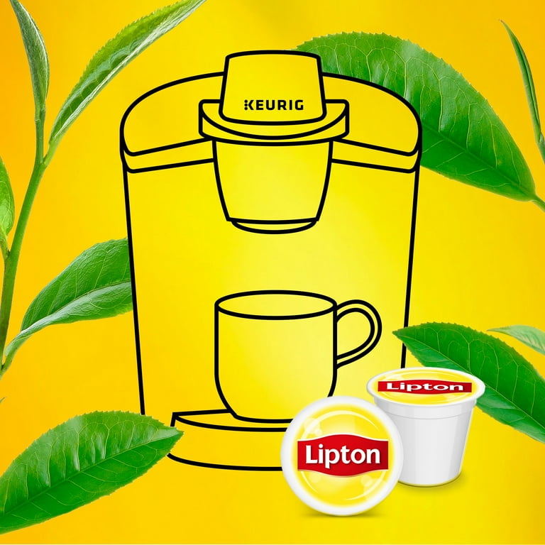 Lipton Unsweetened Iced Tea Single Serve Keurig K-Cup® Pods - 24/Box