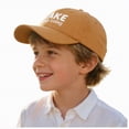 thumbnail image 3 of CAUYDY Children Boy Baseball Cap for Baby Toddler Boys Summer Cap Sun Protection Dinosaur 5T 6T 7T 8T Kids Boy Trucker Hats (Sizes 3-8 Years,P05-Yellow), 3 of 5