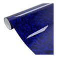 thumbnail image 1 of Vinil Automotriz Fibra De Carbono Impermeable 30x150cm Carbono Azul, 1 of 5
