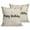 Beige, variant on Throw Pillow Covers 18x18 Inch Set of 2 Happy Birthday Decorative Pillows Cushion Case Soft Square Pillowcases Polka Dot Ribbon Celebration Brown Throw Pillows for Couch Sofa Bed Chair Home Decor