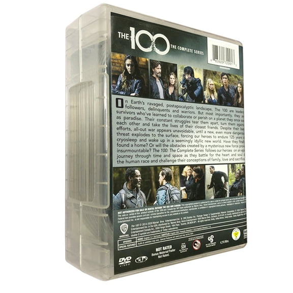 The 100: The Complete Series (Seasons 1-7) - 24-Disc DVD Box Set (Brand New & Sealed)