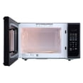 thumbnail image 2 of 1.1 cu ft 1000W Microwave Oven - Stainless Steel Black: Countertop, Child Lock, 6 One - Touch Settings, 2 of 8