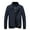 Blue, variant on VSSSJ Men's Baseball Coat Relaxed Fit Solid Color Long Sleeve Zip Up Stand Collar Hoodless Jacket Casual Autumn and Winter Lightweight Jackets Black L