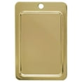 thumbnail image 2 of Amerock Hinge 2-3/4" L X 2"W X 3/4" H Face Mount Wrap Self-Closing Polished Brass Finish, 2 of 2