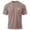 Brown, variant on Men's USA 250th Anniversary Tees with 13 Star Circle Logo and Vintage Washed Finish Featuring Soft Cotton Blend Fabric for Independence Day Parades Memorial Day Army Green L