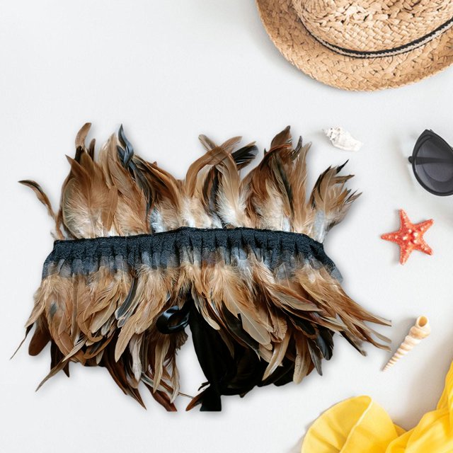 s falsas encogimiento de hombros capas gótica cuello de s envoltura hombro envoltura cabo alas de cuervo para disfraces de marrón Macarena capa tipo chal con plumas