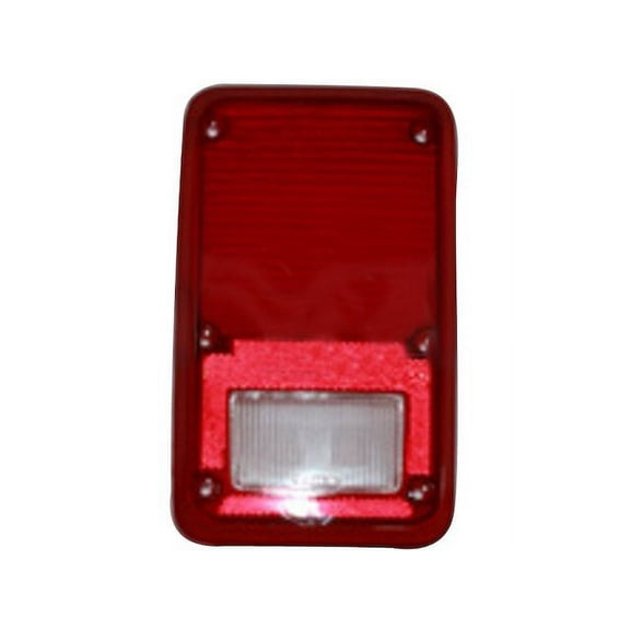Left Tail Light Lens - Compatible with 1981 - 1993 Dodge B250 1982 1983 1984 1985 1986 1987 1988 1989 1990 1991 1992