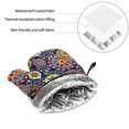thumbnail image 7 of Oven Mitts and Pot Holders 4 Piece, Colorful Compasses High Heat Slip Resistant Oven Mitt and Trivets Set Kitchen Oven Glove Pot Holders for Cooking Baking Grilling, 7 of 7
