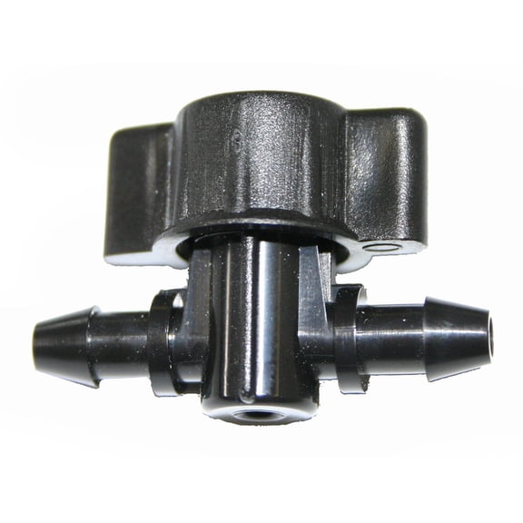 Mister Landscaper MLT-BVA 1/4" Vinyl On/Off Drip Irrigation Valve (3 Quantity)