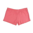 thumbnail image 2 of P.J. Salvage Womens Solid Pajama Shorts, Pink, Medium, 2 of 2