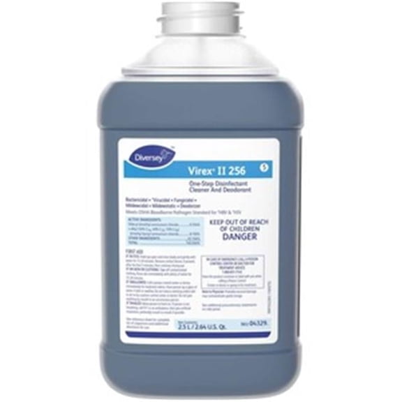 2.5 Litre Virex II 256 Disinfectant Cleaner - Case of 2