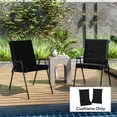 thumbnail image 2 of Outsunny 2 PC Outdoor Chair Cushions, Yarn-Dyed Polyester Outdoor Cushions, 2 of 10