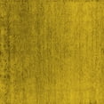 thumbnail image 1 of Ahgly Company Machine Washable Indoor Square Oriental Yellow Industrial Area Rugs, 8' Square, 1 of 4