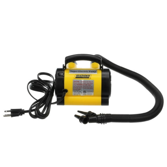 Seachoice 120V Super Electric Air Pump for Inflatable Boats, Towables & Water Toys