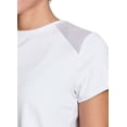 thumbnail image 3 of RBX Active Women's Quick Drying Short Sleeve Workout Top with Mesh, 3 of 5