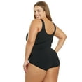 thumbnail image 5 of Sporti HydroLast Chlorine Resistant Scoop Back One Piece, High Cut, Removable Cup (Women’s), 5 of 10